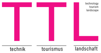 Logo: technology.tourism.landscape